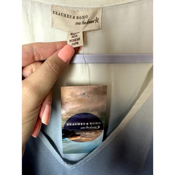 New Beaches & Boho OSFM Cover Up - Picture 3 of 3